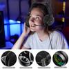 JINSERTA Cat Ear Bluetooth Headphones for Kids, Wireless 3D Cat Capsule Headsets for Kids Foldable Stereo Girls Over-Ear Headphones, RGB Light, Noise Cancelling Mic for Gaming/Traveling/Music view 2