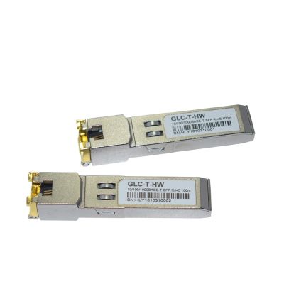10/100/1000BASE Ethernet GLC-T Electrical Port GLC-T Copper RJ45 Optical Transceiver(10 pcs)