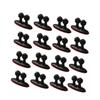 OSALADI 24pcs Multi-Purpose Wire Cord Clip Holders Black Cable Organizer for Car Desk and Wall Easy to Use Durable Wire Fixing Clips for Charging and Earphone view 1
