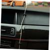 OSALADI 24pcs Multi-Purpose Wire Cord Clip Holders Black Cable Organizer for Car Desk and Wall Easy to Use Durable Wire Fixing Clips for Charging and Earphone view 4