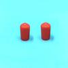 100PCS Diameter8mm SMA Plastic Protection Covers Dust Cap Red for RF SMA Male Connector view 1