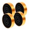 4pcs Aluminium Alloy Amplifier Feet Isolation Feet Pads Detachable Rubber Ring view 1