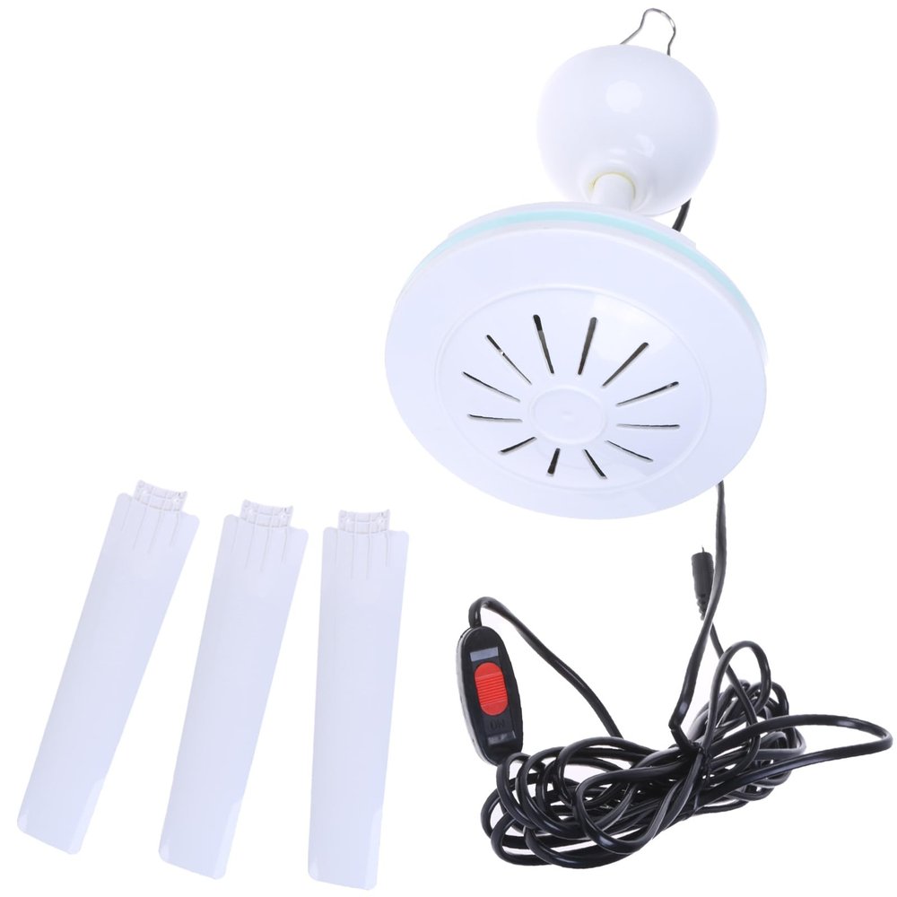 staol 35inch Outdoor Ceiling Fan Mini Hanging Ceiling Fan for Camping and Travel Tent Fan 12V 20W Quiet Operate Corded Fan