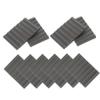 WHAMVOX 10pcs Miniature Realistic Fake Bricks for Dollhouse and Table Architecture Lightweight Authentic Appearance for Creative Model Building and Miniature Scenes view 1