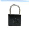 WHAMVOX Professional Padlock Fingerprint for Suitcase Bike Office Easy Operation Rechargeable view 2