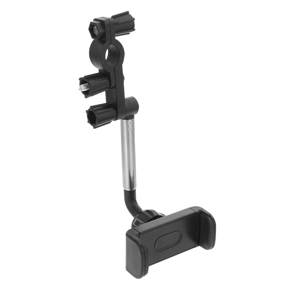 DOITOOL Multifunctional Rearview Mirror Phone Holder Safe Driving Mount for Vehicles Easy to Install Provides Optimal Viewing Angle