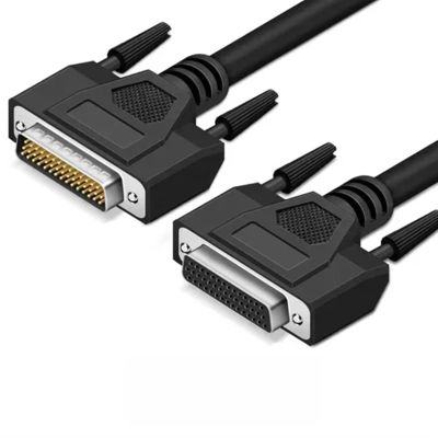 DB44 Connection Line, Male To Female Extension Line 3 Rows 44 Pin Data Line Programmer Signal Line Pure Copper(2m,Male to female)