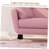 Amosfun 4pcs Couch Leg Floor Protectors Chair Leg Covers Soft Socks for Hardwood Floors view 4