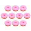 Veemoon 10pcs Silicone Donut USB Cable Organizer Cute Data Cable Storage Manager Portable Earphone Reel Winder Turtle Cord Dispenser Cord Organizer Box Silicone Rubber Spool (Pink) view 1