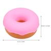 Veemoon 10pcs Silicone Donut USB Cable Organizer Cute Data Cable Storage Manager Portable Earphone Reel Winder Turtle Cord Dispenser Cord Organizer Box Silicone Rubber Spool (Pink) view 2