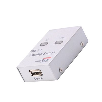 Homoyoyo USB Printer Sharing Switch Automatic Selector for Computers Compact Design for Office No Drivers Needed Supports Printers and