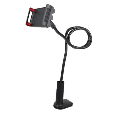 Angoily Rotating Cell Phone Holder Tablet Phone Holder Rack Flexible Clamp for Home Office Random Style