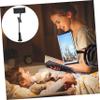 Angoily Rotating Cell Phone Holder Tablet Phone Holder Rack Flexible Clamp for Home Office Random Style view 2