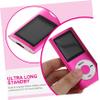 Homoyoyo Mp3 Music Player Portable Music Player Mp3 Cd Video Cd s Portable Photo Viewer Mp4 Mp4 with Playback USB Student Number Pink view 4