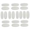 Homoyoyo 10pcs Self-Adhesive Wall-Mounted Socket Fixator for Power Strip Cable Organizers and Remote Holders Easy Installation Space-Saving for Use view 1