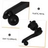 SOLUSTRE 1pc Car Air Vent Phone Holder Rotating Long Arm and Easy to Install Mobile Bracket for Vehicle Use Compatible Phones Black view 4