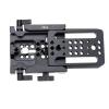 DirectNine Basics Nitze PB14 15mm LWS Baseplate with ARRI Dovetail Clamp, for DSLR Camera Shoulder Support Stabilizer Rig BMPCC 6K Pro Cage, for Nitze T-B01A Cage, blak view 4