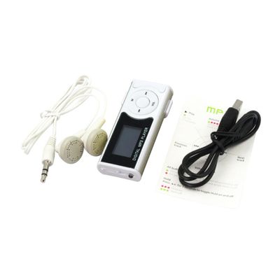 Homoyoyo Mini Mp3 Player Led Flashlight Portable Music Player for Boys and Girls 16gb / Card Slot Plastic Material 2.0