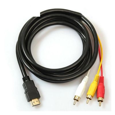 5Ft Video Audio Converter Component AV Adapter Cable, WANGZC001