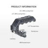 DirectNine Basics Nitze Lil Stinger NATO Handle ARRI Rosette Handle with N40C Cold Shoe and N64-G Rosette Mount PA28M-CK for Camera Rigs, blak view 2