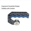 DirectNine Basics Nitze Lil Stinger NATO Handle ARRI Rosette Handle with N40C Cold Shoe and N64-G Rosette Mount PA28M-CK for Camera Rigs, blak view 3