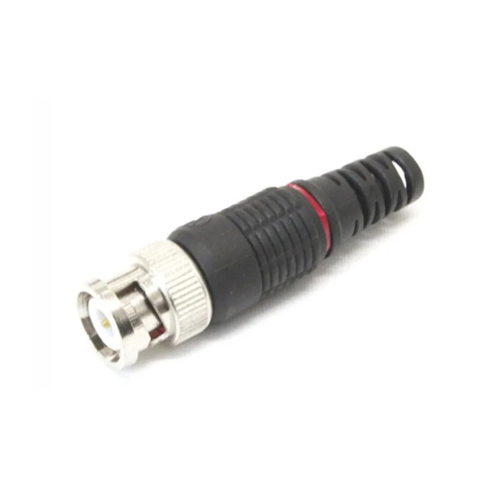 10pcs BNC Connector Male Plug Adapter Twist-on Coaxial RG59 Cable for CCTV Camera Video/Audio Connector