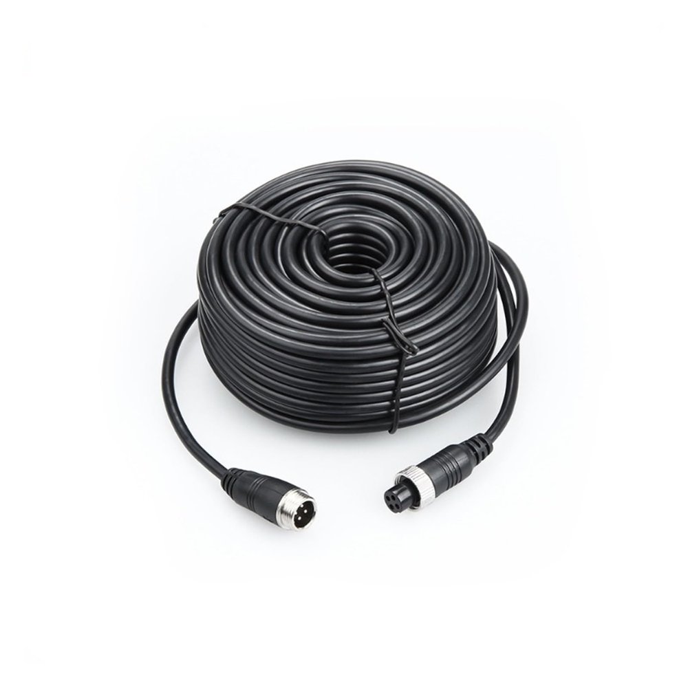 10M/15M/20M 4 PIN Aviation Connector Cable Video and Audio Cable, Professional Extend Cable for CCTV (Size : 20m), WANGZC001