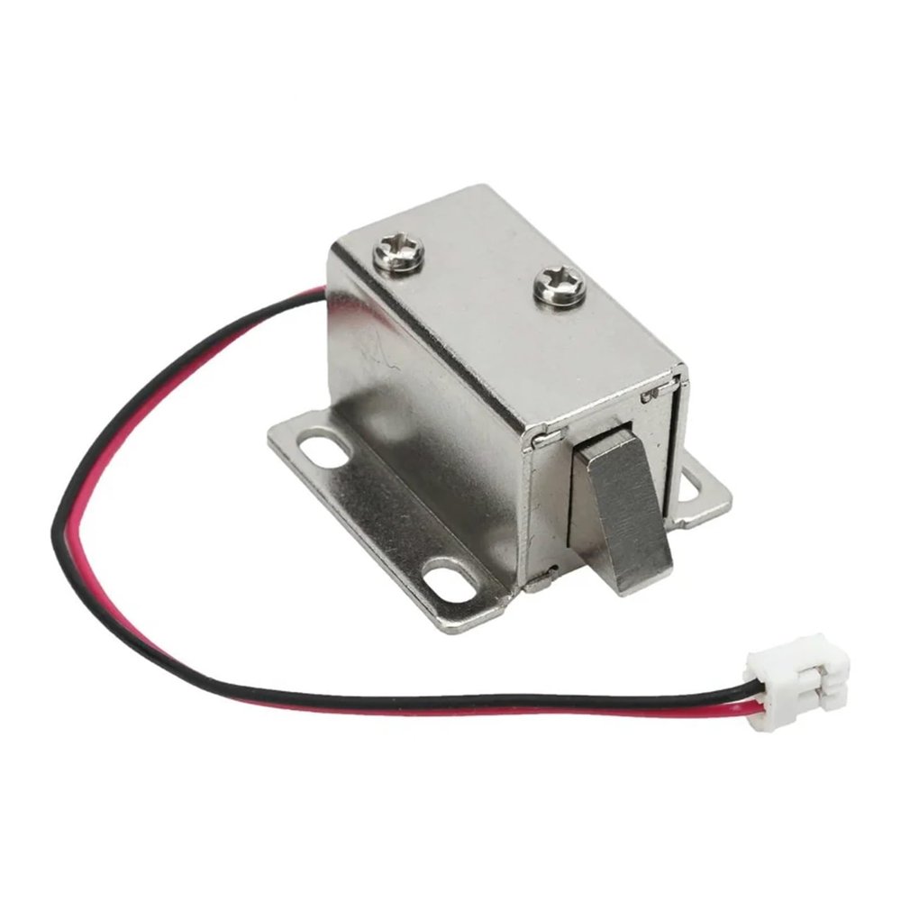 Electronic Lock Catch Door Gate 12V/0.43A Electric Release Assembly Solenoid Access Control
