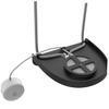 DOITOOL Wall-Mounted Audio Rack for Elegant Bracket Wire Winder Lightweight Design for Home Decor and Space Saving view 4