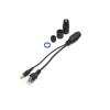 Hot POE Cable Passive Power Over Ethernet Adapter Cable POE Splitter Injector Power Supply Module 12-48v for IP Camera (Size : Black one Set), WANGZC001 view 1