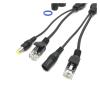 Hot POE Cable Passive Power Over Ethernet Adapter Cable POE Splitter Injector Power Supply Module 12-48v for IP Camera (Size : Black one Set), WANGZC001 view 2