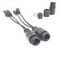 Hot POE Cable Passive Power Over Ethernet Adapter Cable POE Splitter Injector Power Supply Module 12-48v for IP Camera (Size : Black one Set), WANGZC001 view 4