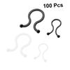 Homoyoyo Desk Wire Storage Fixer Cable Winder Data Cable Clamp Wire Management Clips Set view 2