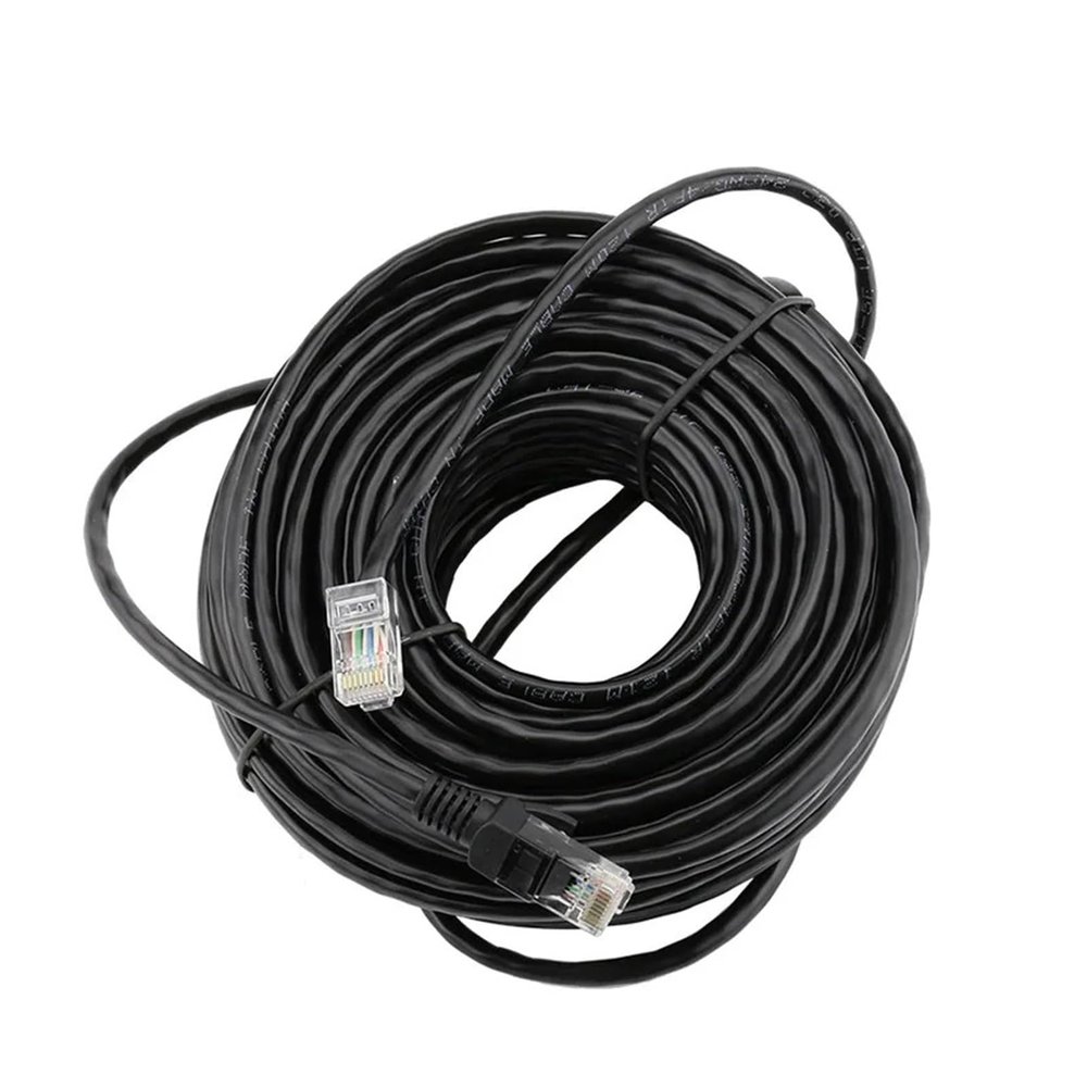30m Ethernet Network Cable RJ45 Patch Outdoor Waterproof LAN Cable Wires for CCTV POE IP Camera System