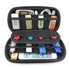 Homoyoyo Shockproof Waterproof Eva Bag for Electronics Hard Drive Case Flash Drive Pouch Cable Organizer Black view 3