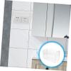 FOYTOKI Stylish Socket Protective Lid Double Switch Plate Covers Waterproof Socket Box Decorative view 3