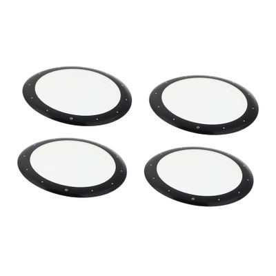 Homoyoyo 4pcs Tempered Glass Full Screen Watch Screen Protectors Tpu Film Watch High Transparency Easy to Install