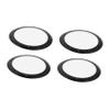 Homoyoyo 4pcs Tempered Glass Full Screen Watch Screen Protectors Tpu Film Watch High Transparency Easy to Install view 1
