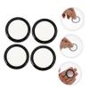 Homoyoyo 4pcs Tempered Glass Full Screen Watch Screen Protectors Tpu Film Watch High Transparency Easy to Install view 2