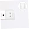Babyproof Outlet Covers 2pcs PP Child Safety Protection view 3