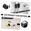DOITOOL 10pcs Cable Clips Cord Organizers Cable Holder Clips Cord Management for Home Office Desk view 4