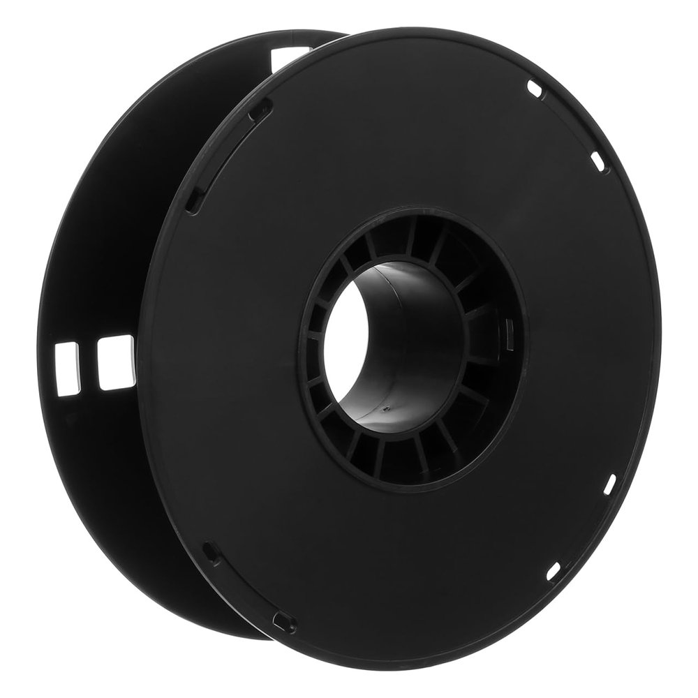 Hoement Compact Cord Storage Reel Plastic Cable Organizer for Extension Cords Wires Lightweight Tidy Reel for Camping Motorhome Black