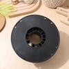 Hoement Compact Cord Storage Reel Plastic Cable Organizer for Extension Cords Wires Lightweight Tidy Reel for Camping Motorhome Black view 4