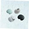 DOITOOL 4pcs Cable Holder Silicone Wire Organizer for Usb Earphones Desktop Cord Winder Duty Design for Home Office Use Keep Cables Tidy view 3