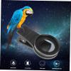 GRIRIW Phone Macro Lens Clip Camera Lens for Smartphones High Clarity Multi-Coated for Detailed Photography of Flowers Insects and Jewelry Black view 2