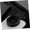 GRIRIW Phone Macro Lens Clip Camera Lens for Smartphones High Clarity Multi-Coated for Detailed Photography of Flowers Insects and Jewelry Black view 3
