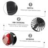 Homoyoyo Car Mount Fan Silent Mini Abs Material Lightweight Windy Comfortable Ride view 4