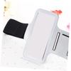 DOITOOL Mobile Phone Arm Bag Sports Storage Pouch for Outdoor Running and Exercise Compatible Smartphones Grey Neoprene Design view 2