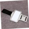 DOITOOL Mobile Phone Arm Bag Sports Storage Pouch for Outdoor Running and Exercise Compatible Smartphones Grey Neoprene Design view 4