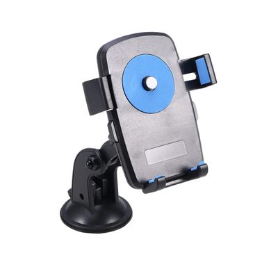 DOITOOL 360degree Rotating Suction Cup Phone Holder for Car Mobile Stand Compatible Smartphones and Easy to Install Black Blue